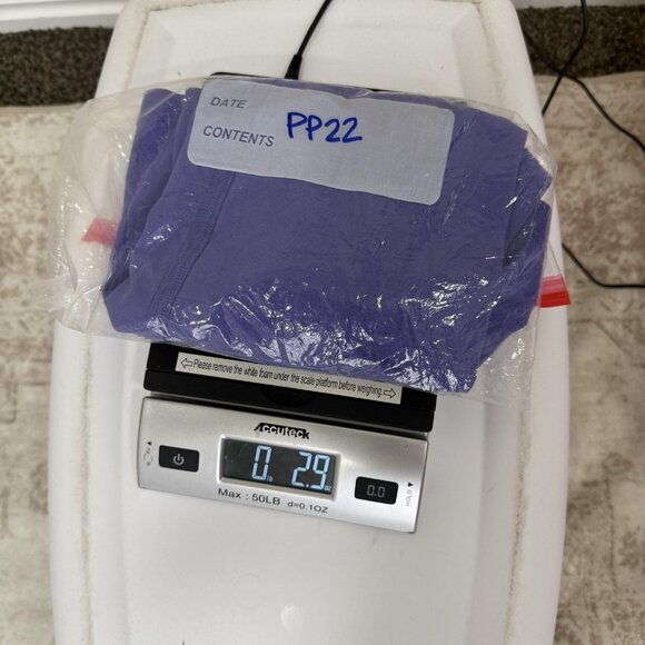 Lululemon All Yours Cropped Tank Top Womens 10 Purple Pima Cotton Sleeveless - Picture 7 of 7